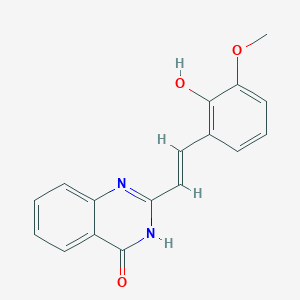 (E)-2-(2-hydroxy-3-methoxystyryl)quinazolin-4(3H)-one