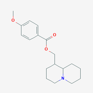 octahydro-2H-quinolizin-1-ylmethyl 4-methoxybenzoate