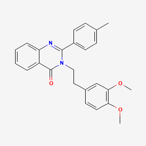 3-(3,4-Dimethoxyphenethyl)-2-(4-methylphenyl)-4(3H)-quinazolinone