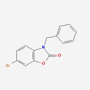 3-Benzyl-6-bromo-3H-benzooxazol-2-one