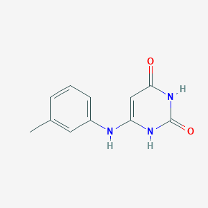 6-m-Tolylamino-1H-pyrimidine-2,4-dione