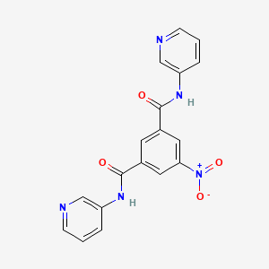 5-nitro-N,N'-di(pyridin-3-yl)benzene-1,3-dicarboxamide