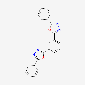 2-Phenyl-5-[3-(5-phenyl-1,3,4-oxadiazol-2-yl)phenyl]-1,3,4-oxadiazole