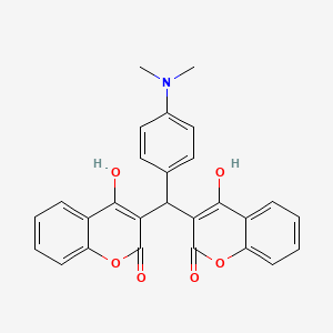 3,3'-(4-(Dimethylamino)benzylidene)bis(4-hydroxycoumarin)