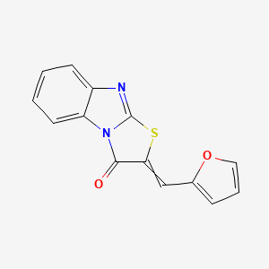 2-(Furan-2-ylmethylidene)-[1,3]thiazolo[3,2-a]benzimidazol-1-one