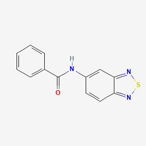 N-(2,1,3-benzothiadiazol-5-yl)benzamide