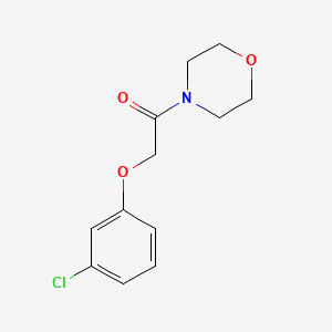 2-(3-Chlorophenoxy)-1-morpholinoethanone