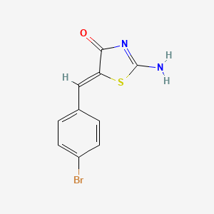 5-(4-Bromo-benzylidene)-2-imino-thiazolidin-4-one