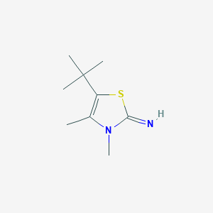 5-tert-butyl-3,4-dimethyl-1,3-thiazol-2(3H)-imine