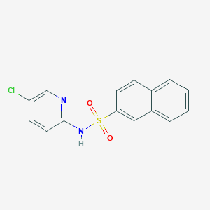 N-(5-chloropyridin-2-yl)naphthalene-2-sulfonamide