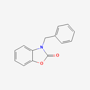 molecular formula C14H11NO2 B10812817 3-Benzyl-2,3-dihydro-1,3-benzoxazol-2-one 