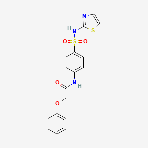 2-phenoxy-N-(4-(N-(thiazol-2-yl)sulfamoyl)phenyl)acetamide