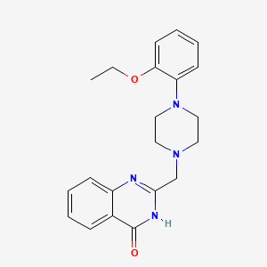 2-[[4-(2-ethoxyphenyl)piperazin-1-yl]methyl]-3H-quinazolin-4-one