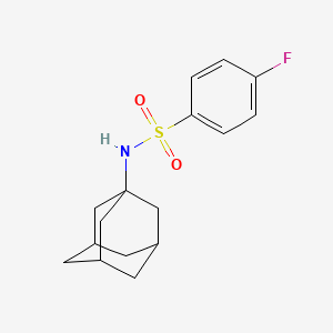 N-Adamantan-1-yl-4-fluoro-benzenesulfonamide