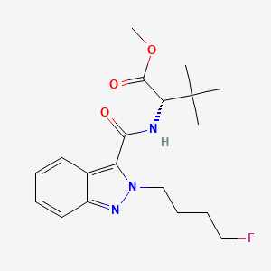 methyl (2S)-2-[[2-(4-fluorobutyl)indazole-3-carbonyl]amino]-3,3-dimethylbutanoate