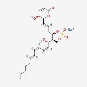 molecular formula C23H33NaO8S B10814152 (+)-Sultriecin CAS No. 1228462-25-6