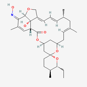 molecular formula C32H45NO7 B10814166 Milbemycin A4 oxime 