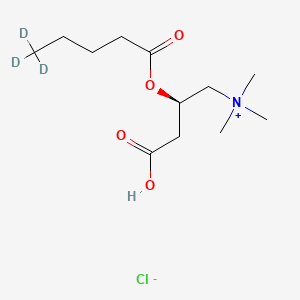 Valeryl-L-carnitine-d3 (chloride)