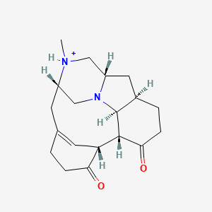 molecular formula C19H27N2O2+ B10814256 Herquline A 