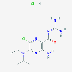 molecular formula C11H19Cl2N7O B10814844 EIPA hydrochloride 