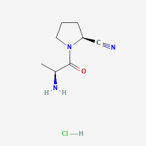 (2S)-1-[(2S)-2-aminopropanoyl]pyrrolidine-2-carbonitrile hydrochloride