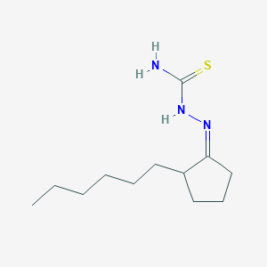 [(Z)-(2-hexylcyclopentylidene)amino]thiourea