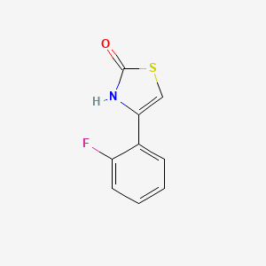 4-(2-Fluorophenyl)-2,3-dihydro-1,3-thiazol-2-one