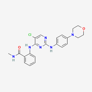 2-[[5-chloro-2-[[4-(4-morpholinyl)phenyl]amino]-4-pyrimidinyl]amino]-N-methylBenzamide