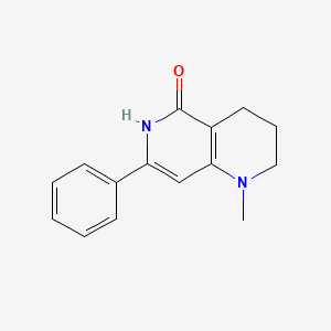 1-Methyl-7-Phenyl-2,3,4,6-Tetrahydro-1,6-Naphthyridin-5(1h)-One