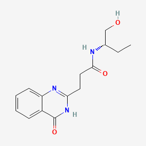 N-[(2s)-1-Hydroxybutan-2-Yl]-3-(4-Oxo-3,4-Dihydroquinazolin-2-Yl)propanamide