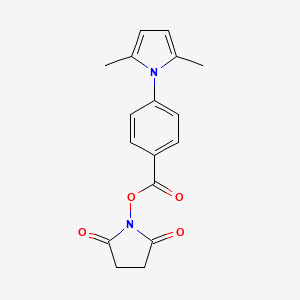 (2,5-Dioxopyrrolidin-1-yl) 4-(2,5-dimethylpyrrol-1-yl)benzoate