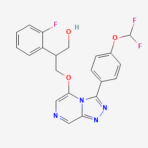 molecular formula C21H17F3N4O3 B10815647 Osm-LO-2 