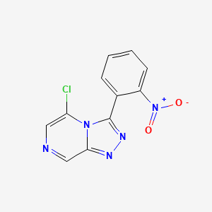 5-Chloro-3-(2-nitrophenyl)-[1,2,4]triazolo[4,3-a]pyrazine