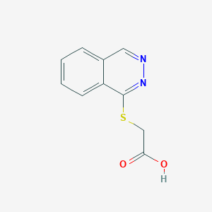 Acetic acid, 2-(1-phthalazinylthio)-