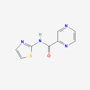 N-thiazol-2-ylpyrazine-2-carboxamide