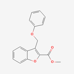 Methyl 3-(phenoxymethyl)benzofuran-2-carboxylate