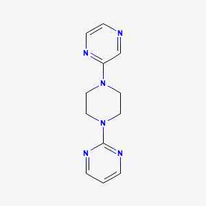 2-(4-Pyrazin-2-ylpiperazin-1-yl)pyrimidine