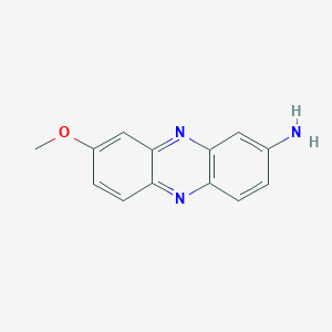 B108167 8-Methoxyphenazin-2-amine CAS No. 18450-21-0