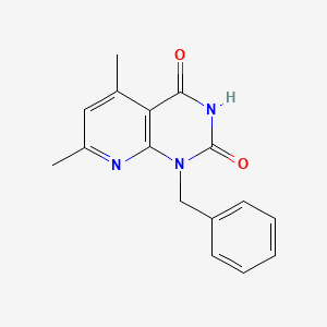 1-Benzyl-5,7-dimethylpyrido[2,3-d]pyrimidine-2,4-dione