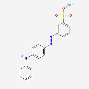 molecular formula C18H14N3NaO3S B10817201 Metanil yellow CAS No. 1173501-41-1