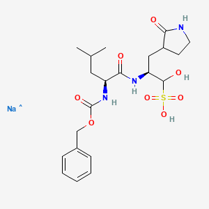 molecular formula C21H31N3NaO8S B10817334 CID 154701542 