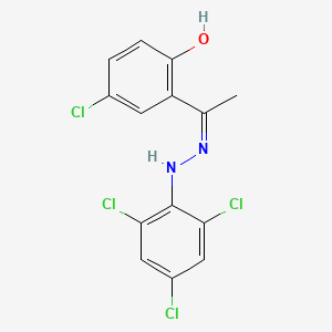 molecular formula C14H10Cl4N2O B10817375 Mitochondrial Fusion Promoter M1 