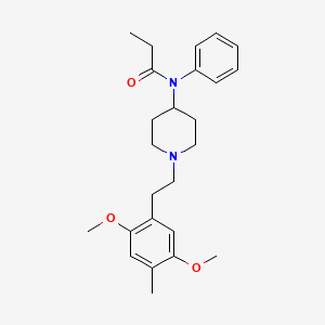 N-(1-(2,5-Dimethoxy-4-methylphenethyl)piperidin-4-yl)-N-phenylpropionamide