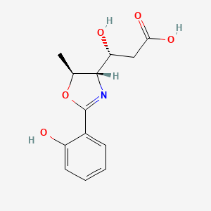 molecular formula C13H15NO5 B10817617 Leptazoline C 