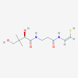 molecular formula C11H20N2O4S B10817663 2,4-Dihydroxy-N-[2-(2-mercapto-vinylcarbamoyl)-ethyl]-3,3-dimethyl-butyramide 