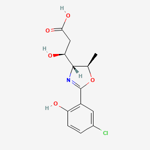 molecular formula C13H14ClNO5 B10817678 Leptazoline A 