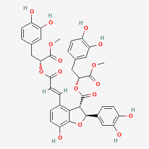 molecular formula C38H34O16 B10817742 Dimethyl lithospermate B 