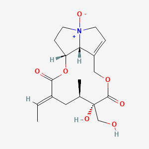 molecular formula C18H25NO7 B10817768 usaramine N-oxide 