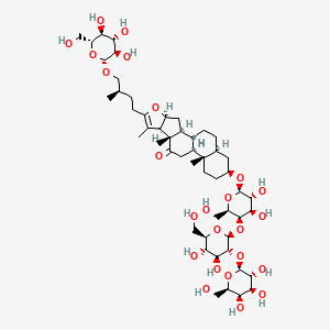 molecular formula C51H82O24 B10817829 Terrestrosin K 