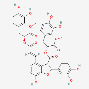 molecular formula C38H34O16 B10817926 DimethyllithospermateB 